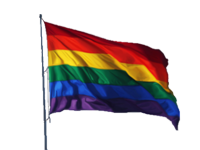 Rainbow Flag - the symbol of Gay Pride